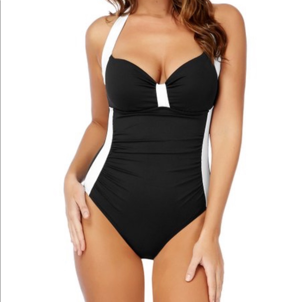 NIP TUCK BLACK WHITE ONE PIECE BRAND NEW